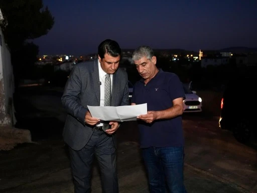 YILMAZ: “MODERN YOLLARLA İLÇEMİZİN ÇEHRESİNİ DEĞİŞTİRİYORUZ”