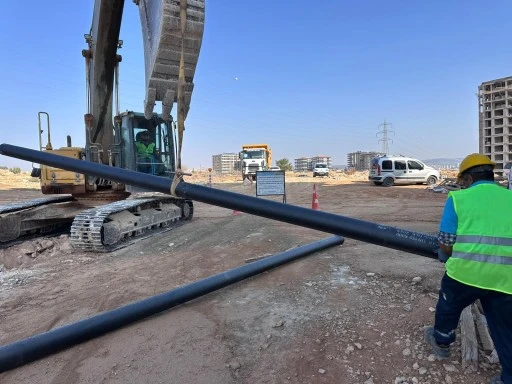 YENİ YERLEŞİM ALANLARININ SU ALTYAPISI GÜÇLENİYOR