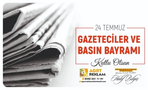 İYİ PARTİLİ HALEF BİLGİ&Ccedil;&rsquo;TEN 24 TEMMUZ BASIN BAYRAMI MESAJI