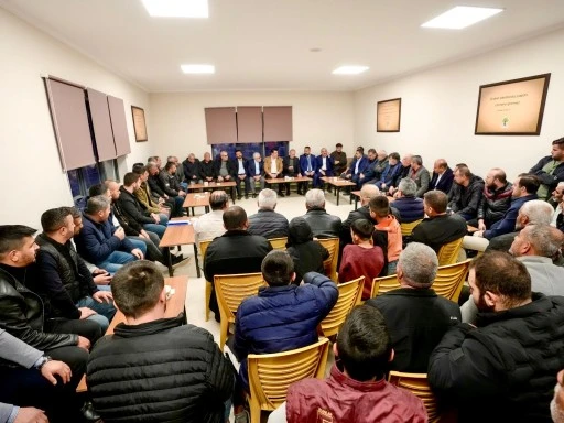 AKTOPRAK’TA BAŞKAN YILMAZ’A