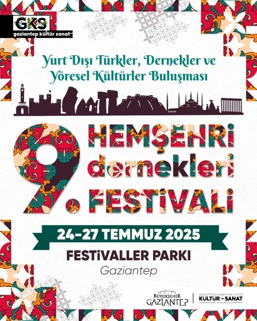  9. HEMŞEHRİ DERNEKLERİ FESTİVALİ BAŞLIYOR