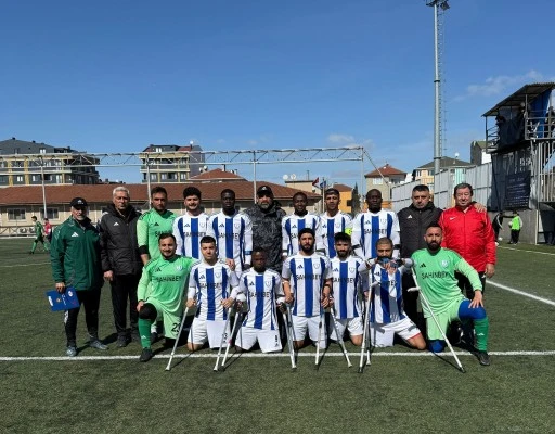 ŞAHİNBEY AMPUTE DEPLASMANDAN GALİBİYETLE DÖNDÜ 4-0