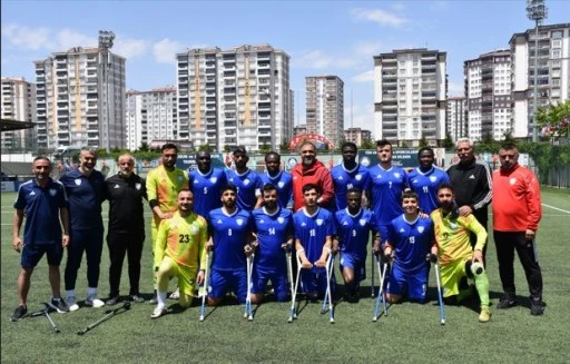 ŞAHİNBEY AMPUTE ŞAMPİYONLUĞA KOŞUYOR 7-1