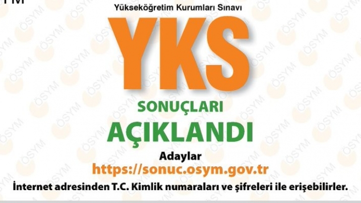 2022 YKS sonuçları resmen açıklandı!