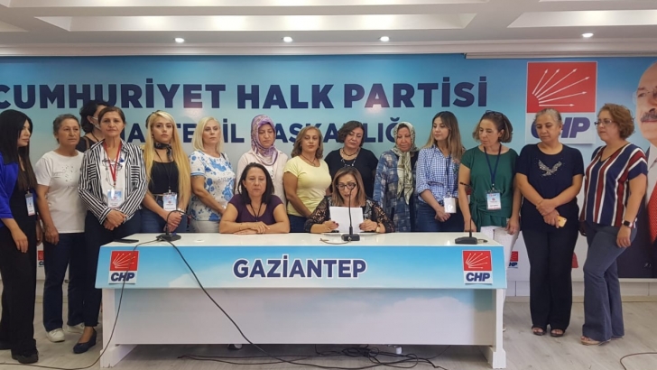 CHP Kadın Kolları'ndan 81 İlde Ortak Basın Açıklaması