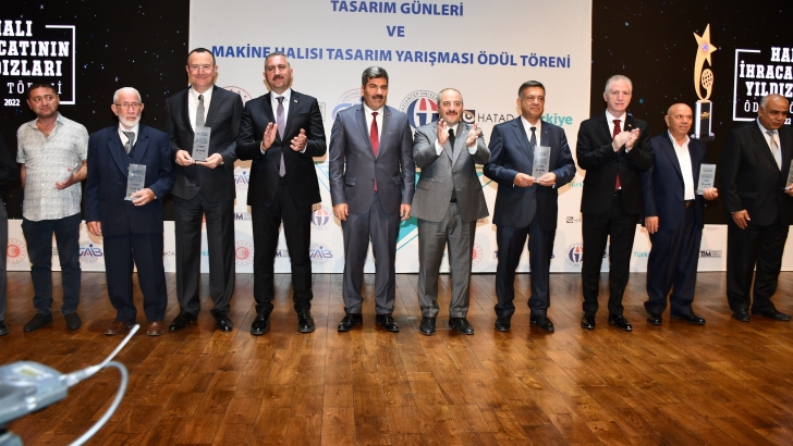 Halı İhracatının Yıldızları Ödülleri Sahiplerini Buldu