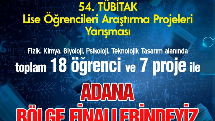 SANKO OKULLARI’NIN YEDİ PROJESİ TÜBİTAK BÖLGE FİNALLERİNDE