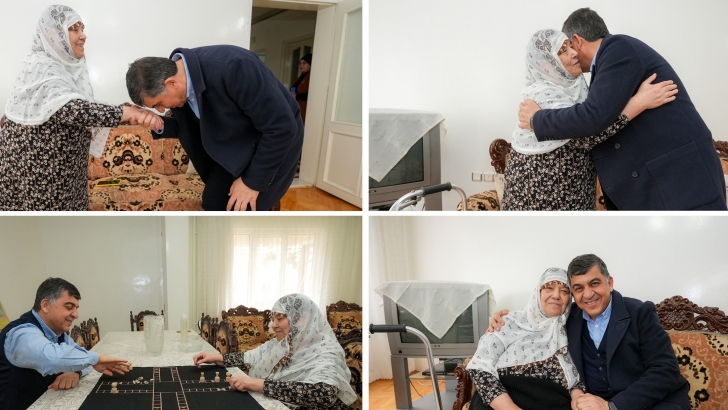 FADILOĞLU, 75 YAŞINDAKİ FAZİLET İNCEMAN İLE PEÇİÇ OYNADI