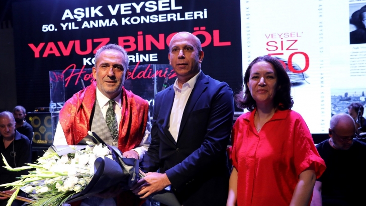 YAVUZ BİNGÖL’DEN AŞIK VEYSELİ ANMA KONSERİ