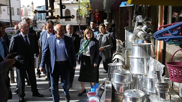 Fatma Şahin’den Kilis Esnafına Destek