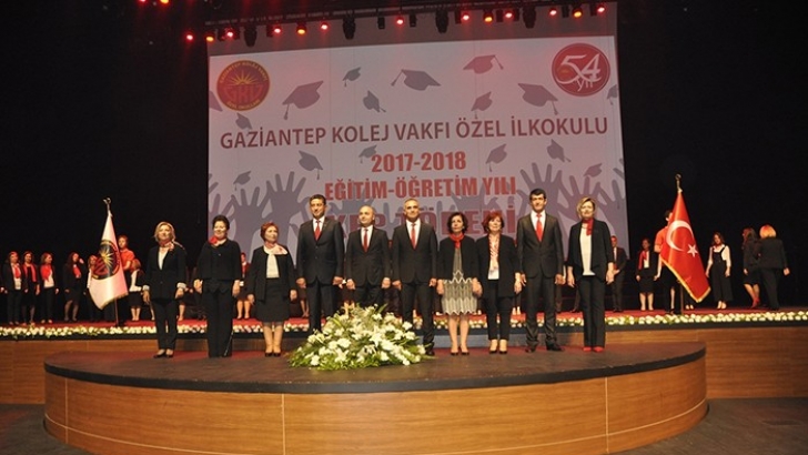 GKV İlkokulu 2018 Mezunlarına muhteşem kep töreni