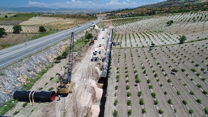 DÜZBAĞ İNŞAATINDA ÇALIŞMALARIN YÜZDE 55’LİK KISMI TAMAMLANDI