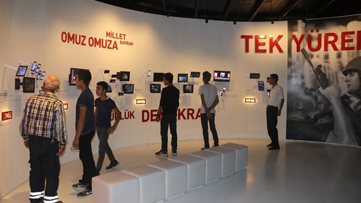 Gaziantep'teki 15 Temmuz Demokrasi Müzesi'ne yoğun ilgi