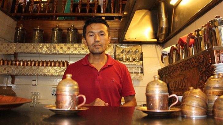  Afganistan'da polisti, Gaziantep'te kahve ustası oldu
