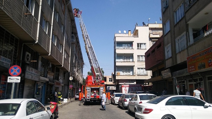 Gaziantep’te korkutan yangın