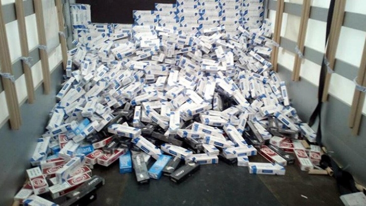 Gaziantep’te 36 bin kaçak sigara yakalandı 