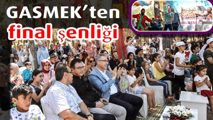 GASMEK’ten yaz okulu final şenliği