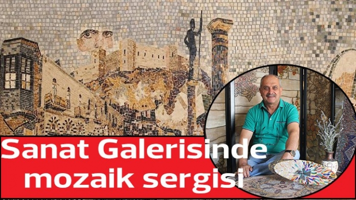 Sanko Sanat Galerisinde mozaik sergisi 