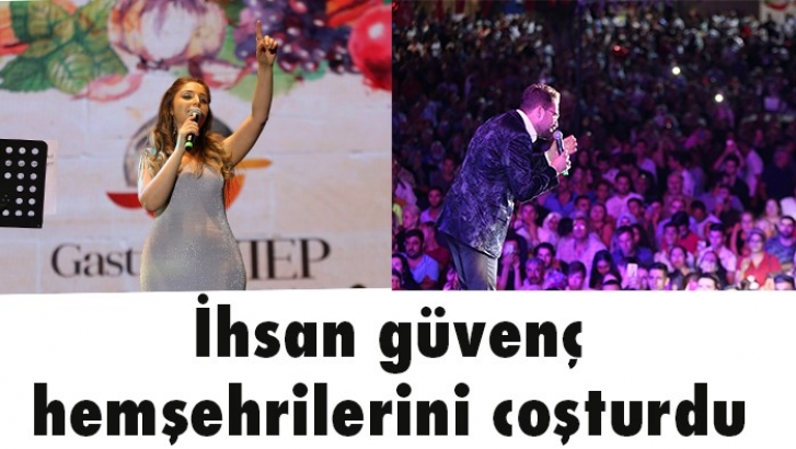 İhsan güvenç hemşherilerini coşturdu 