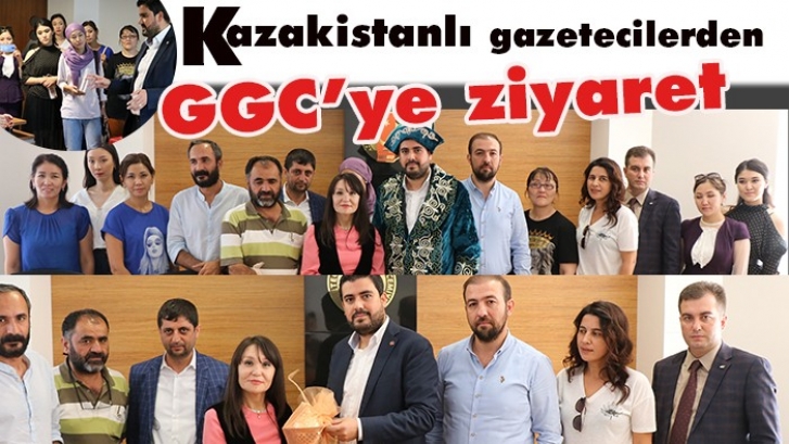 Kazakistanlı gazetecilerden GGC’ye ziyaret 