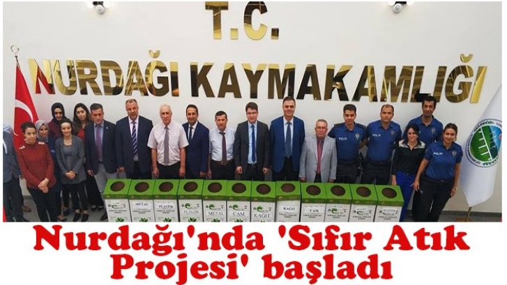 Nurdağı'nda 'Sıfır Atık Projesi' başladı 
