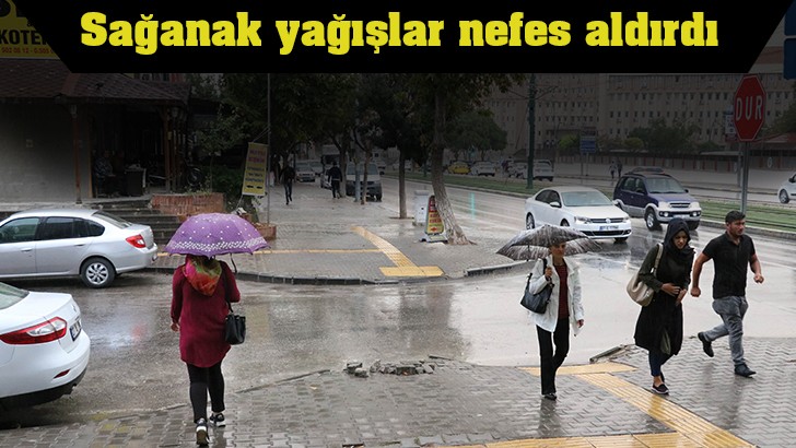 Gaziantep'te sağanak yağışlar nefes aldırdı