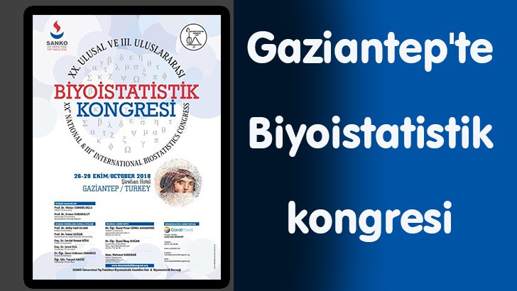 20. Ulusal ve 3. Uluslararası Biyoistatistik kongresi” 