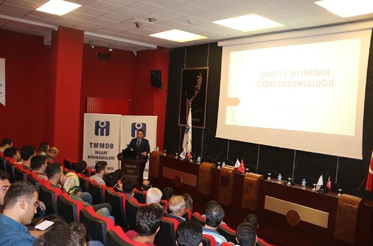 İMO Gaziantep Şubesi eğitim seminerlerine devam ediyor