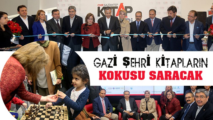 GAZİ ŞEHRİ KİTAPLARIN KOKUSU SARACAK