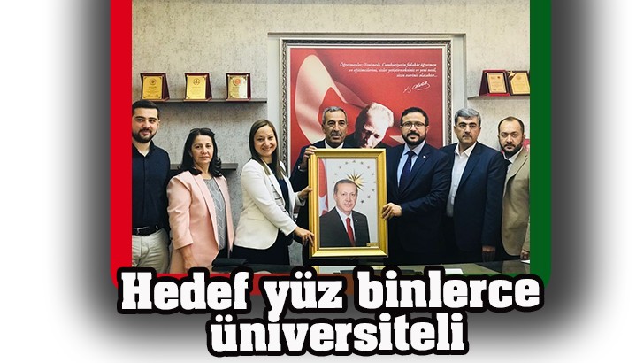 Şehitkamil’de hedef yüz binlerce üniversiteli