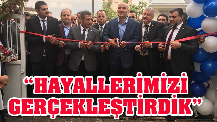 BAŞBUĞ ALPARSLAN TÜRKEŞ GAZİANTEP ÜLKÜ EVLERİ AÇILDI