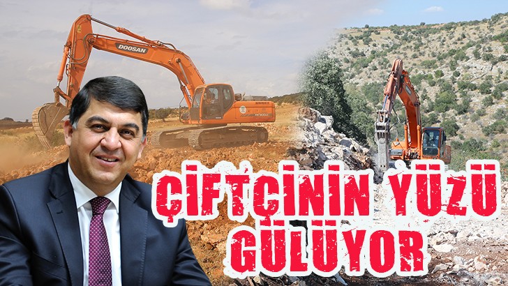 ÇİFTÇİNİN YÜZÜ GÜLÜYOR