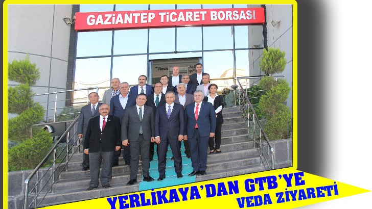 YERLİKAYA’DAN GTB’YE VEDA ZİYARETİ