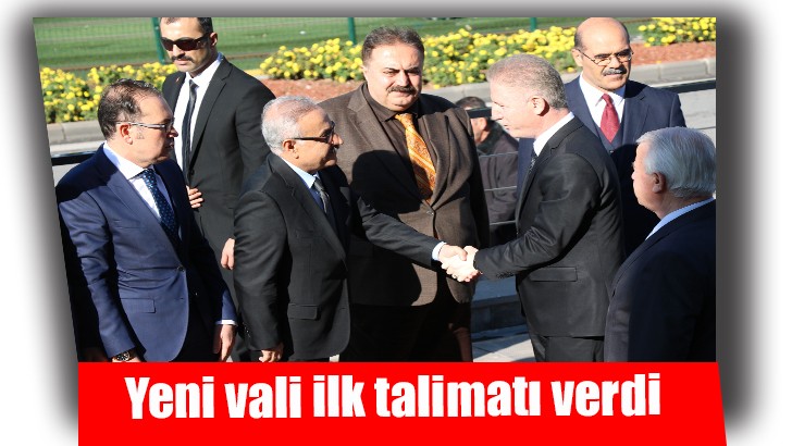 Yeni valinin ilk talimatı, 