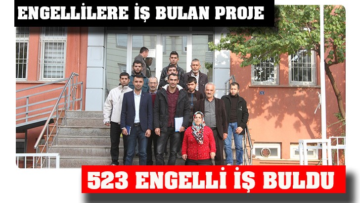 ENGELLİLERE İŞ BULAN PROJE