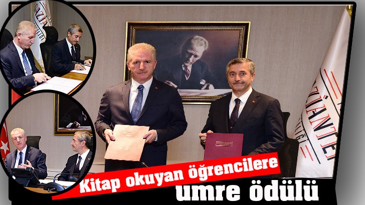 Kitap okuyan öğrencilere umre ödülü 