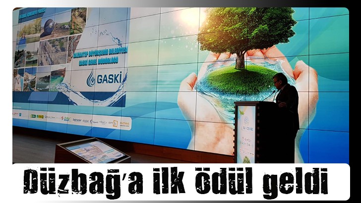 Düzbağ’a ilk ödül geldi 