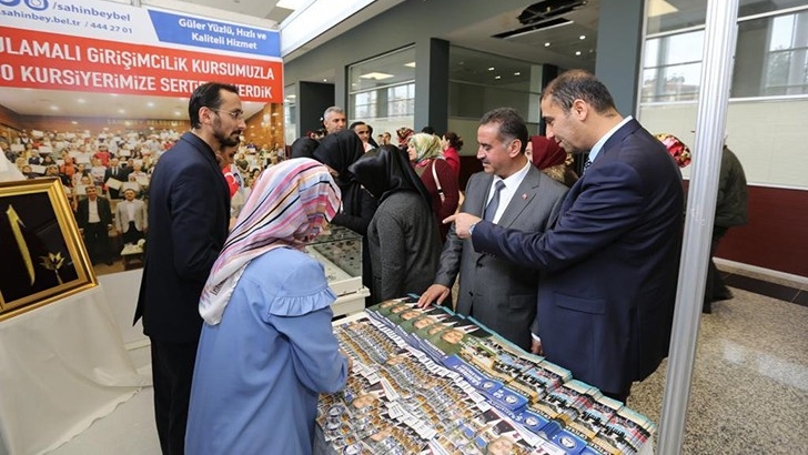  Şahinbey Belediyesi GAİF standına yoğun ilgi 