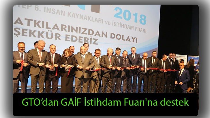 GTO’dan GAİF İstihdam Fuarı'na destek