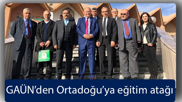 GAÜN’den Ortadoğu’ya eğitim atağı