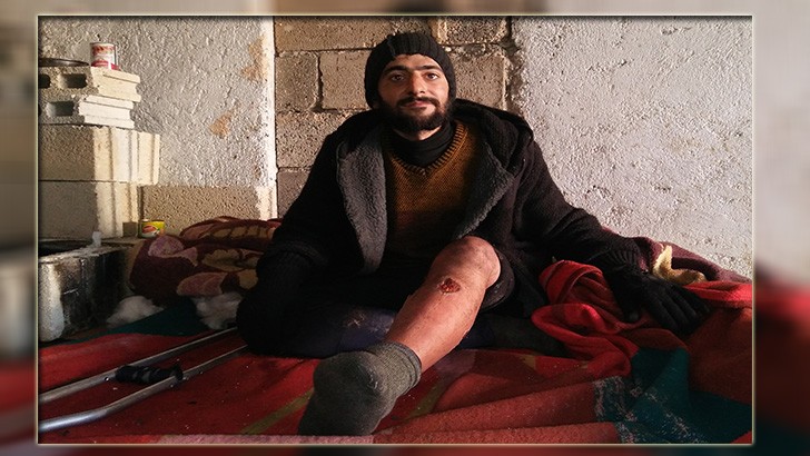 Yaralı Suriyeli, terörist paniğine neden oldu 