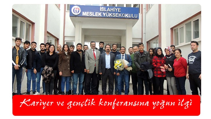 Kariyer ve gençlik konferansına yoğun ilgi