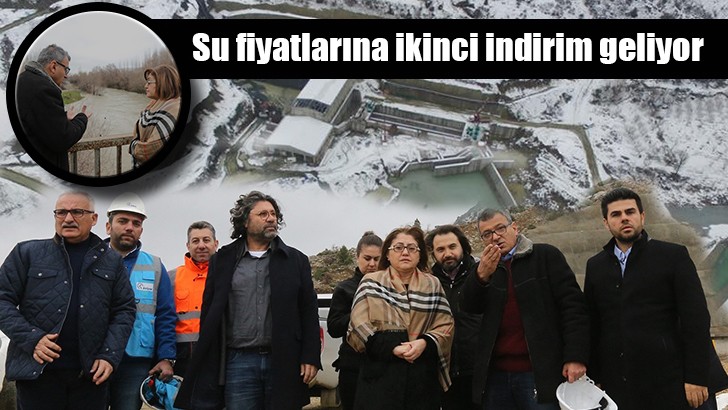 Su fiyatlarına ikinci indirim geliyor