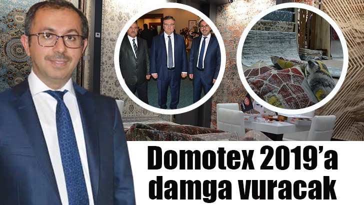 Gaziantepli halıcılar, halılarını Domotex Hannover 2019 için dokudular 