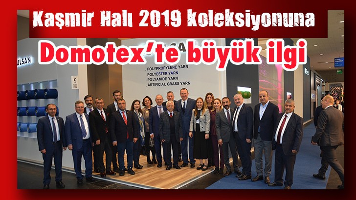 Kaşmir Halı 2019 koleksiyonuna Domotex’te büyük ilgi