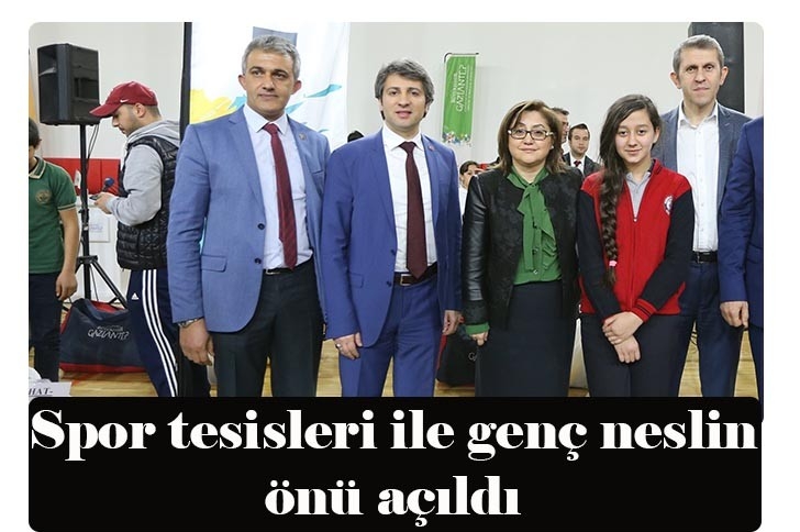 Spor tesisleri ile genç neslin önü açıldı 