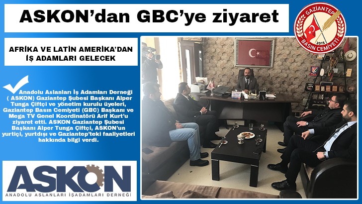 ASKON’dan GBC’ye ziyaret