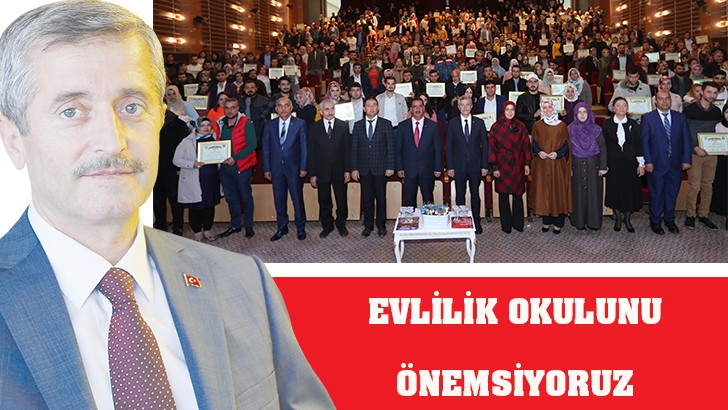 EVLİLİĞİN SAĞLAM TEMELLERİ EVLİLİK OKULUNDA ATILIYOR