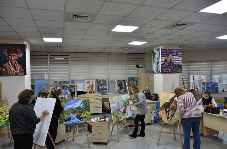 SANATIN KALBİ GAZİANTEP SANAT MERKEZİ’NDE ATIYOR