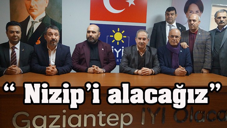 İYİ Parti, Nizip Belediye Başkan adayını tanıttı